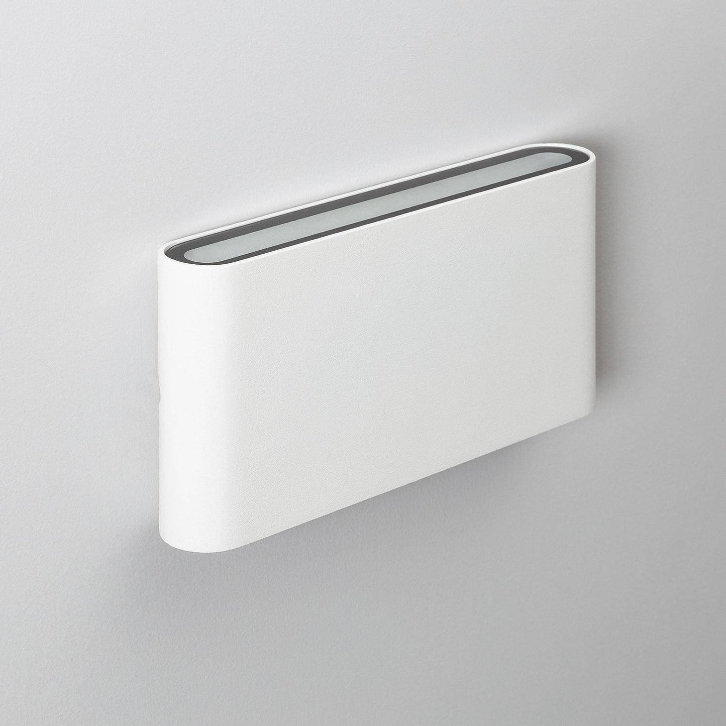 Aplique de Pared Exterior LED 12W CCT Iluminación Doble Cara Aluminio Rectangular Luming