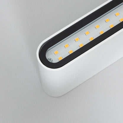Aplique de Pared Exterior LED 12W CCT Iluminación Doble Cara Aluminio Rectangular Luming