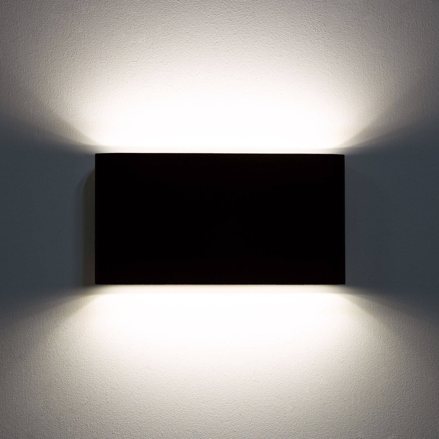 Aplique de Pared Exterior LED 12W CCT Iluminación Doble Cara Aluminio Rectangular Luming