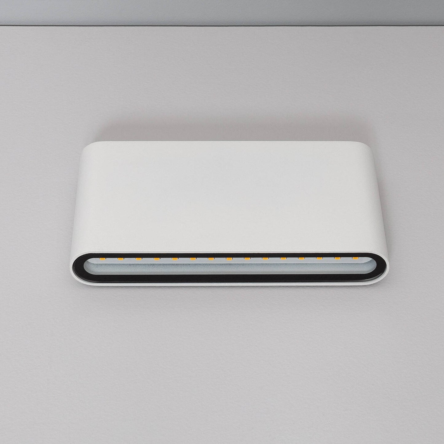 Aplique de Pared Exterior LED 12W CCT Iluminación Doble Cara Aluminio Rectangular Luming