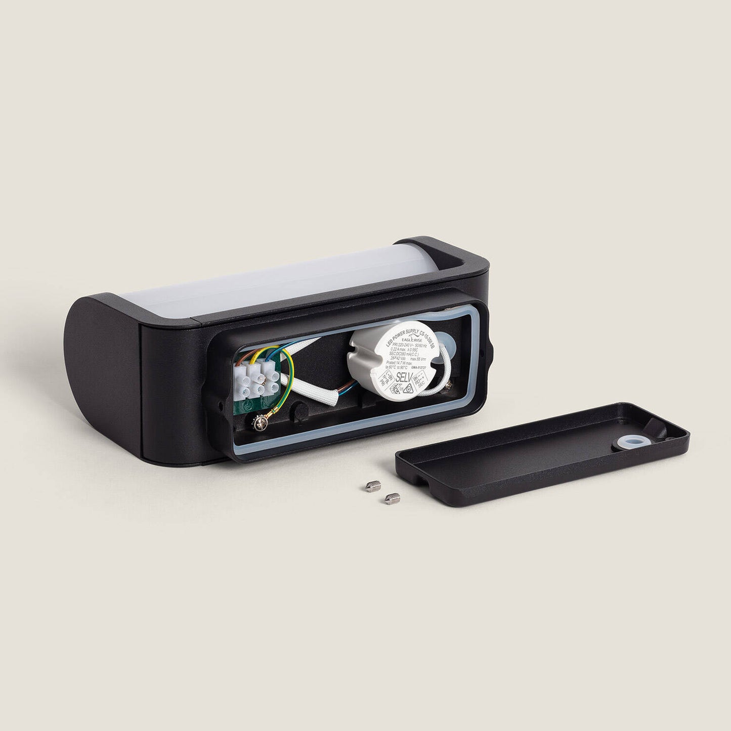 Aplique de Pared Aluminio Exterior LED 15W Dybowo