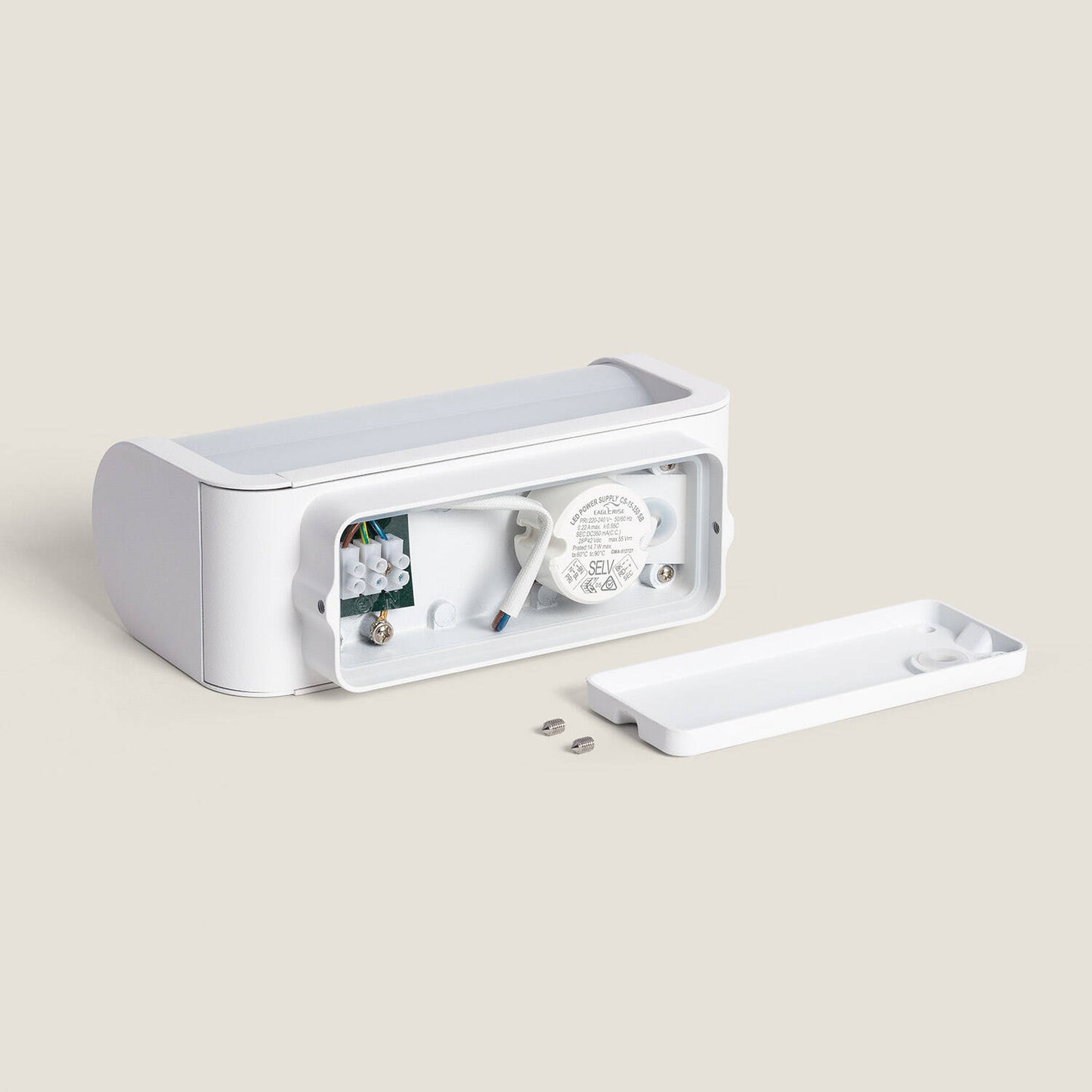 Aplique de Pared Aluminio Exterior LED 15W Dybowo