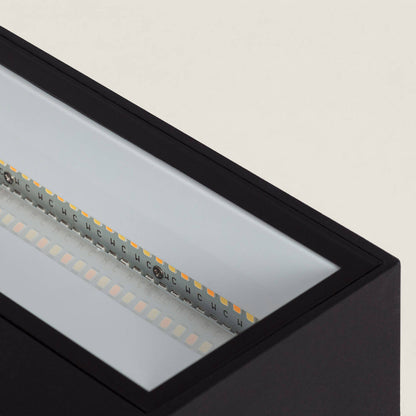 Aplique de Pared Exterior LED 18W de Aluminio Iluminación Doble Cara CCT Seleccionable Gropius