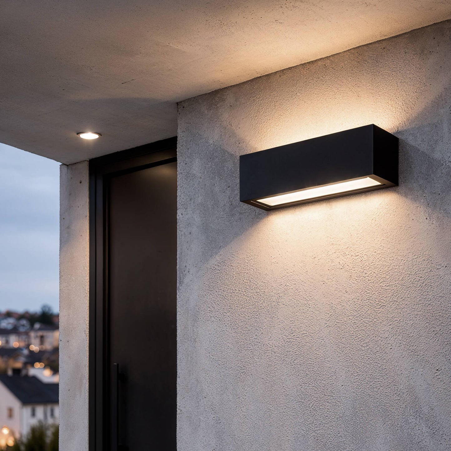 Aplique de Pared Exterior LED 18W de Aluminio Iluminación Doble Cara CCT Seleccionable Gropius