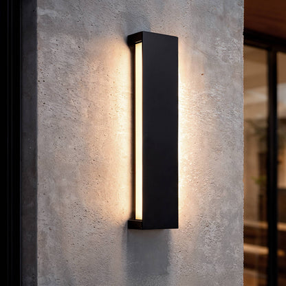 Aplique de Pared Exterior LED 20W Aluminio Bathen