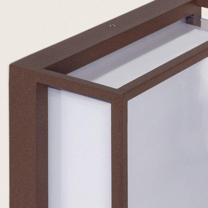 Aplique de Pared Exterior LED 20W Aluminio CCT Seleccionable Doble Difusor Arelien Large
