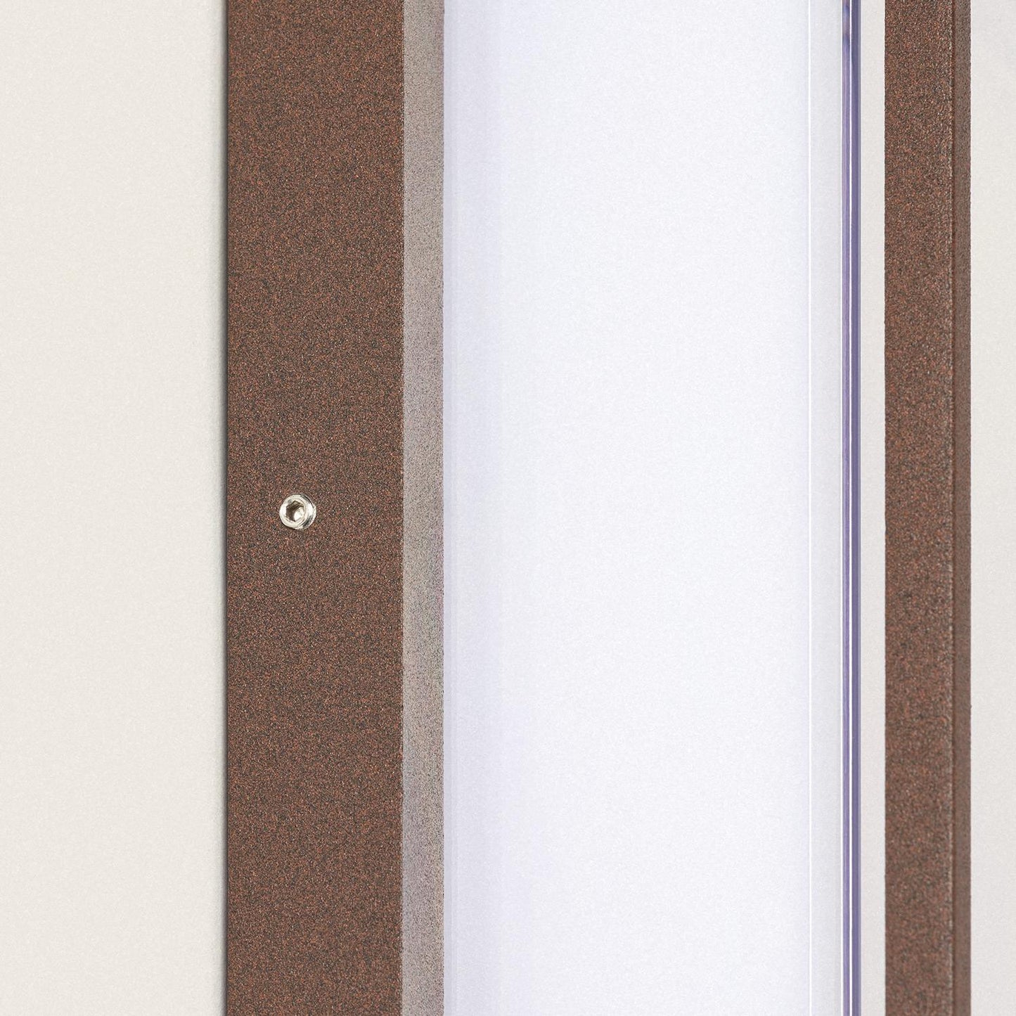 Aplique de Pared Exterior LED 20W Aluminio CCT Seleccionable Doble Difusor Arelien Large
