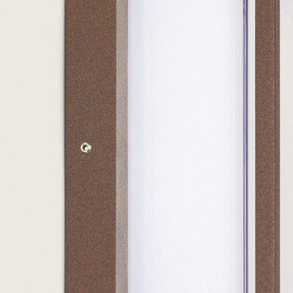 Aplique de Pared Exterior LED 20W Aluminio CCT Seleccionable Doble Difusor Arelien Large