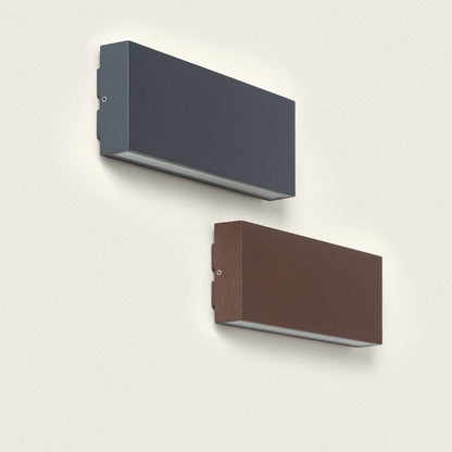 Aplique de Pared Exterior LED 20W Aluminio Iluminación Doble Cara CCT Seleccionable Brooky L