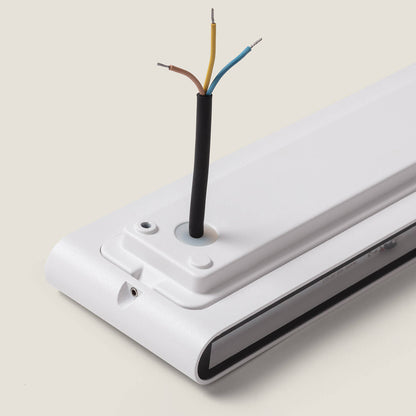 Aplique de Pared Exterior LED 20W Aluminio Rectangular Iluminación Doble Cara Luming
