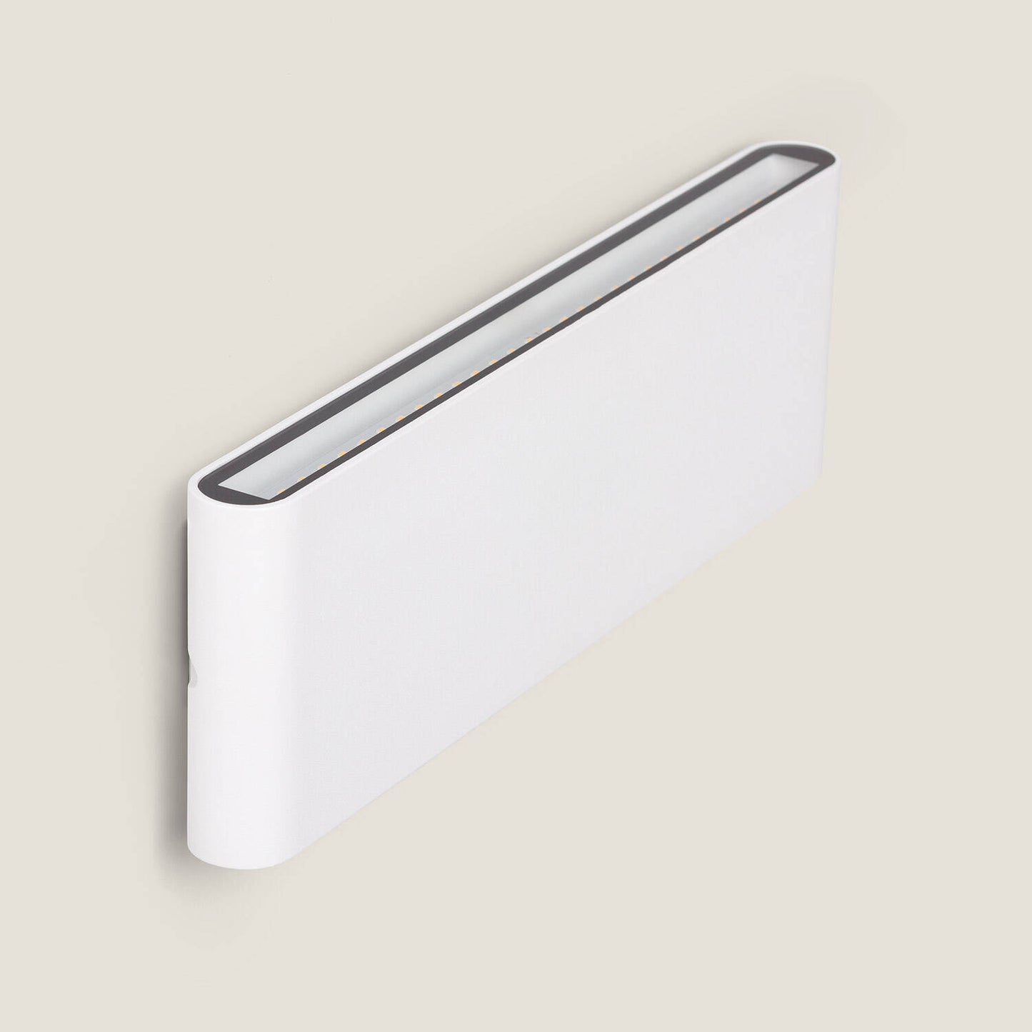 Aplique de Pared Exterior LED 20W Aluminio Rectangular Iluminación Doble Cara Luming