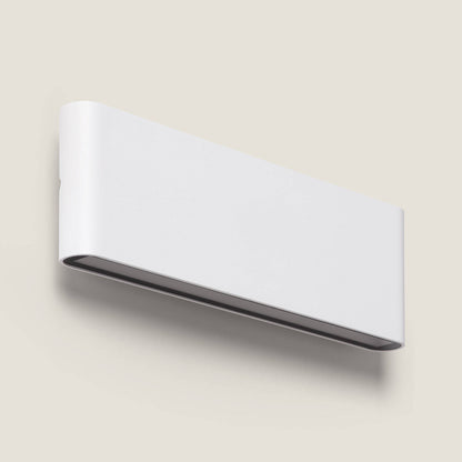 Aplique de Pared Exterior LED 20W Aluminio Rectangular Iluminación Doble Cara Luming