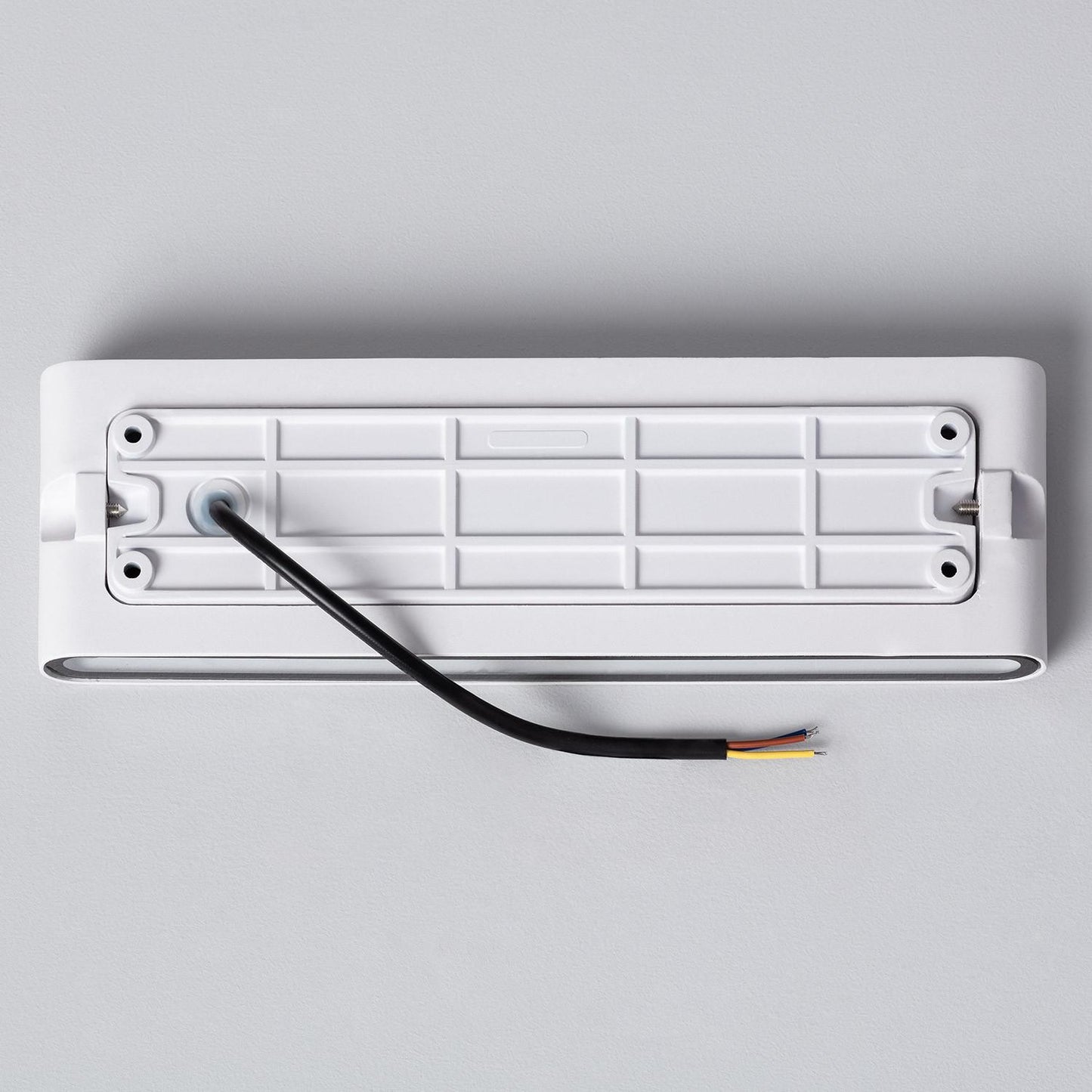 Aplique de Pared Exterior LED 20W Aluminio Rectangular Iluminación Doble Cara Luming Blanco