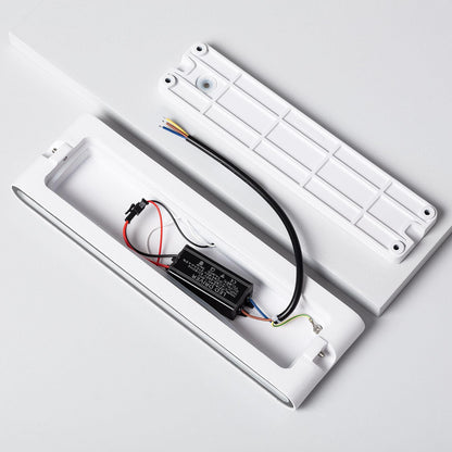 Aplique de Pared Exterior LED 20W Aluminio Rectangular Iluminación Doble Cara Luming Blanco
