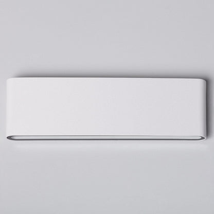 Aplique de Pared Exterior LED 20W Aluminio Rectangular Iluminación Doble Cara Luming Blanco