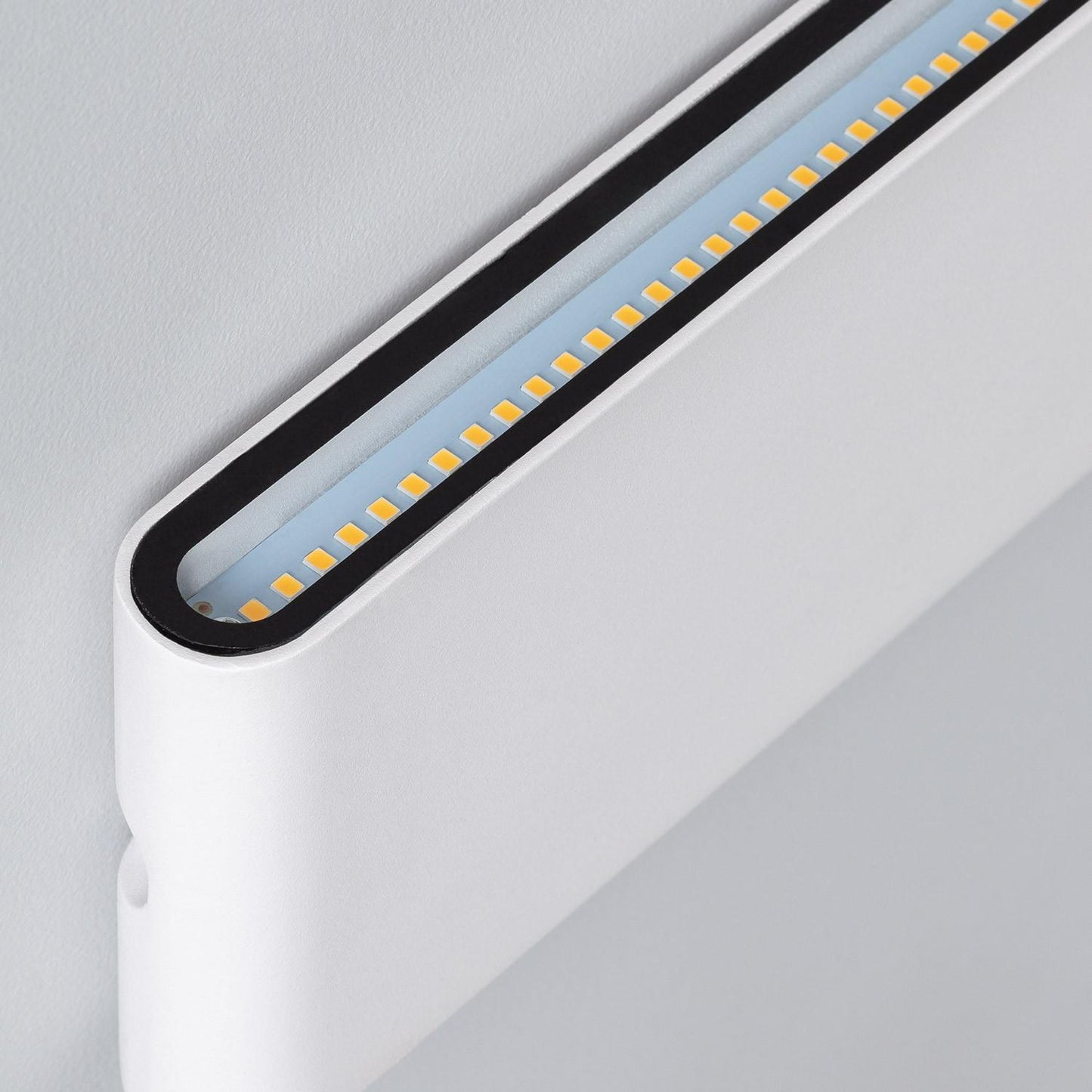 Aplique de Pared Exterior LED 20W Aluminio Rectangular Iluminación Doble Cara Luming Blanco