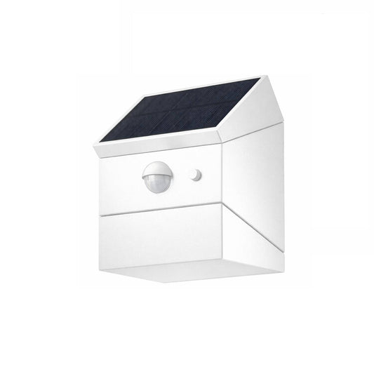 Aplique de Pared Exterior LED 2.5W con Sensor de Movimiento PIR Twist Solar