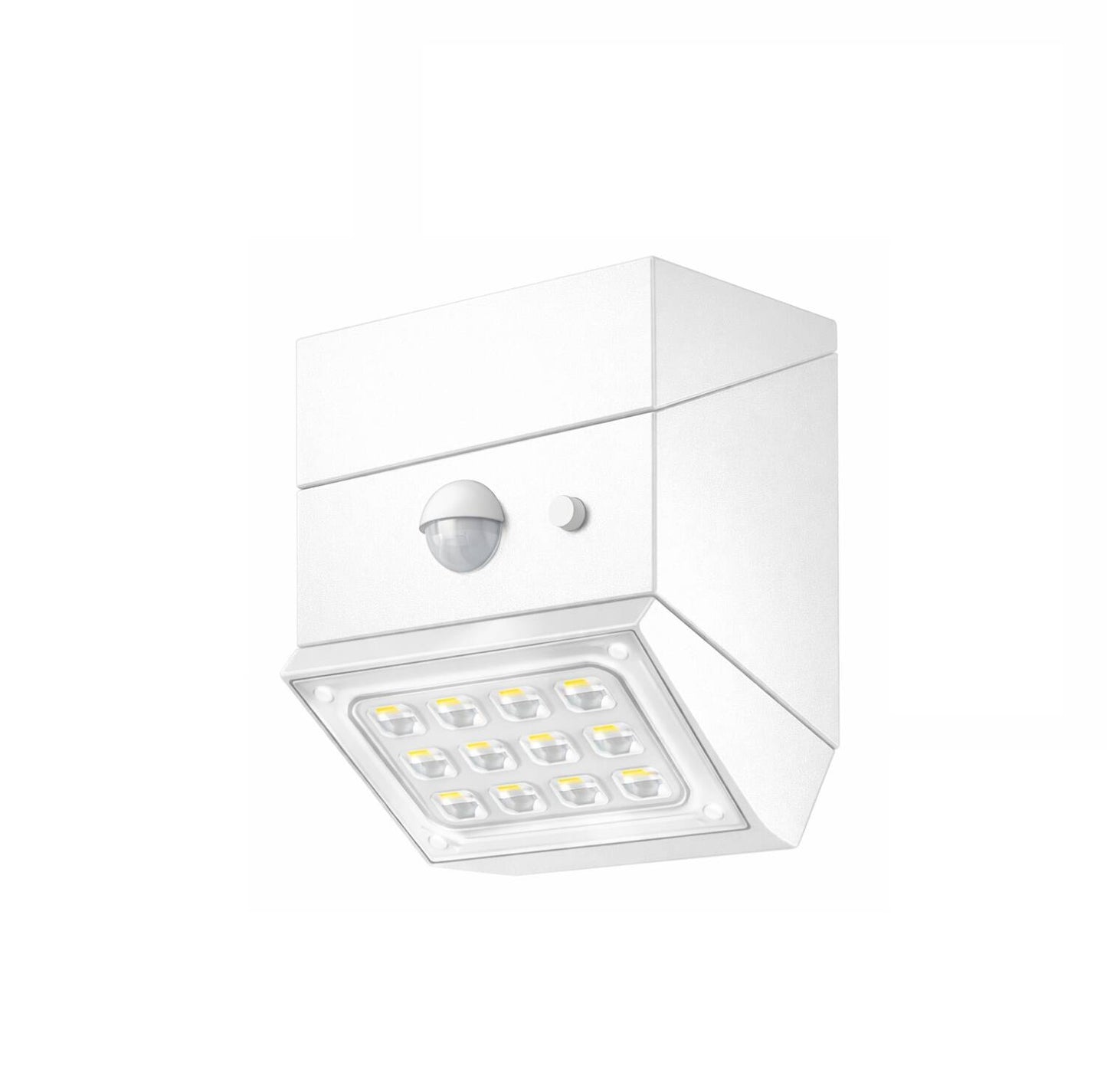 Aplique de Pared Exterior LED 2.5W con Sensor de Movimiento PIR Twist Solar