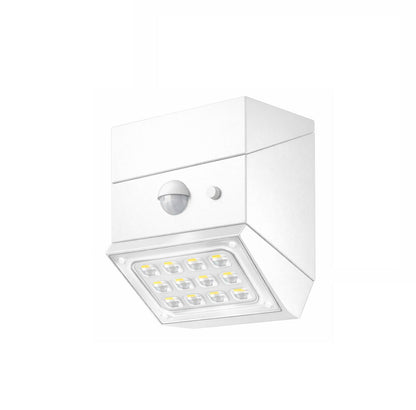 Aplique de Pared Exterior LED 2.5W con Sensor de Movimiento PIR Twist Solar