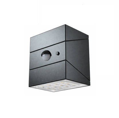 Aplique de Pared Exterior LED 2.5W con Sensor de Movimiento PIR Twist Solar