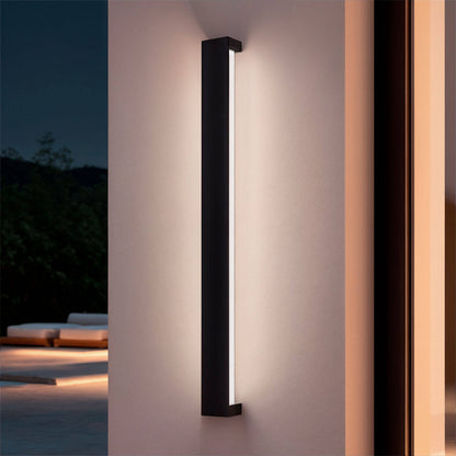 Aplique de Pared Exterior LED 30W Aluminio Bathen