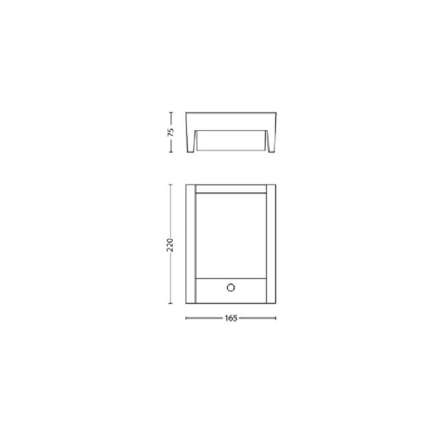 Aplique de Pared Exterior LED 3.8W PHILIPS Arbour