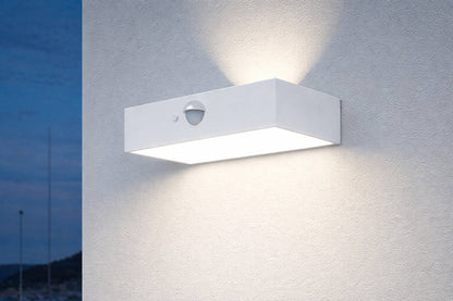 Aplique de Pared Exterior LED 3W Iluminación Doble Cara con Sensor PIR Karl Solar
