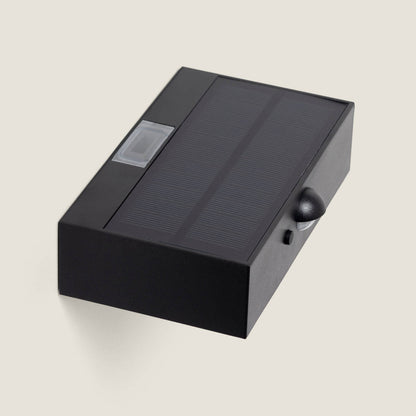 Aplique de Pared Exterior LED 3W Iluminación Doble Cara con Sensor PIR Karl Solar