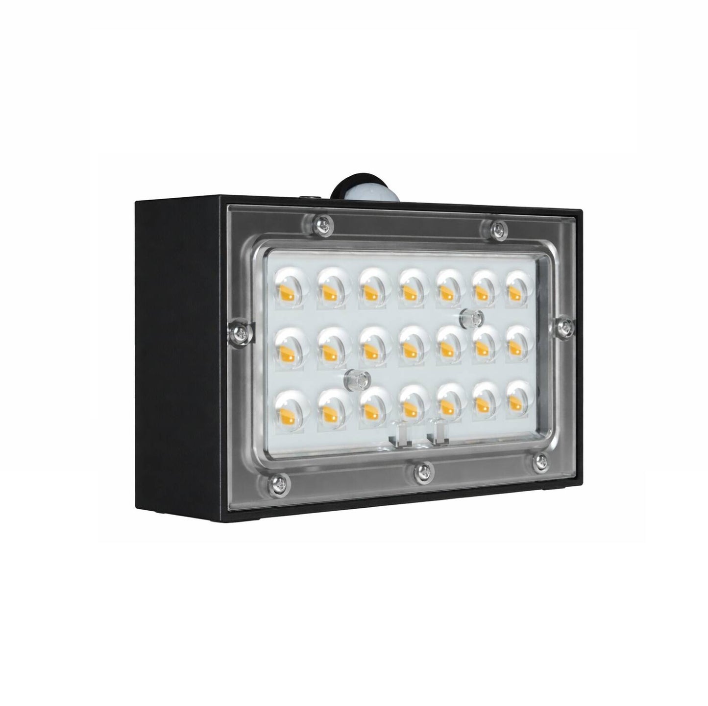 Aplique de Pared Exterior LED 3W Iluminación Doble Cara con Sensor PIR Karl Solar