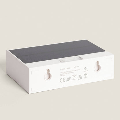 Aplique de Pared Exterior LED 3W Iluminación Doble Cara con Sensor PIR Karl Solar
