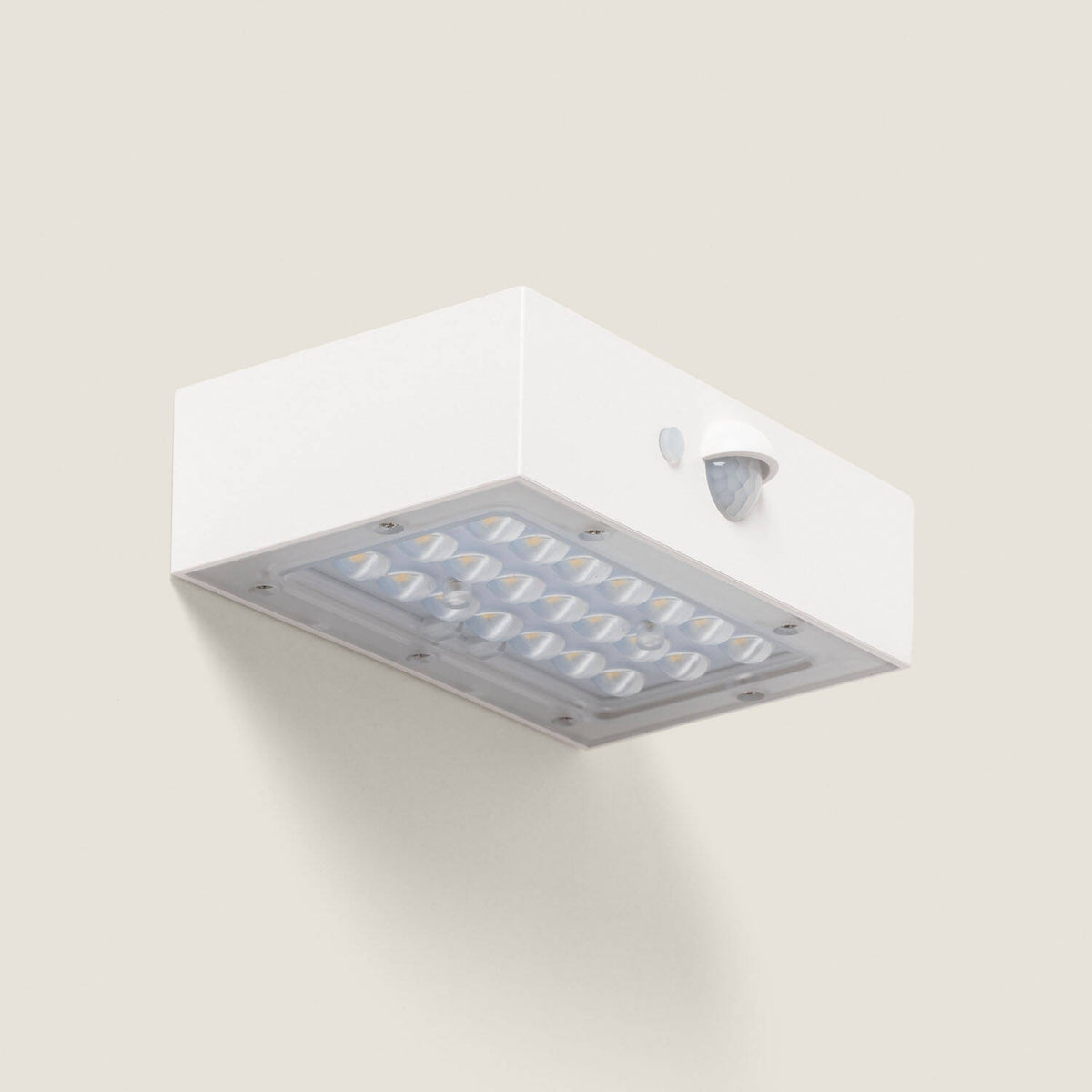 Aplique de Pared Exterior LED 3W Iluminación Doble Cara con Sensor PIR Karl Solar