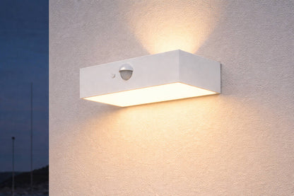 Aplique de Pared Exterior LED 3W Iluminación Doble Cara con Sensor PIR Karl Solar