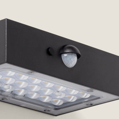 Aplique de Pared Exterior LED 3W Iluminación Doble Cara con Sensor PIR Karl Solar