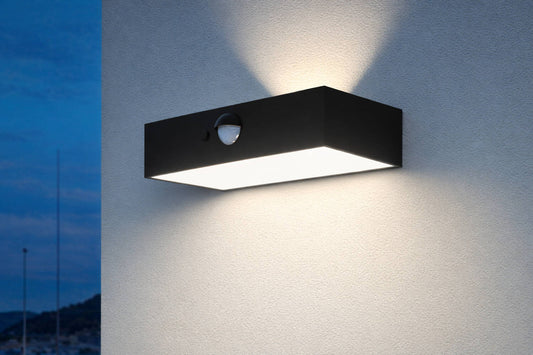 Aplique de Pared Exterior LED 3W con Sensor PIR Karl Solar