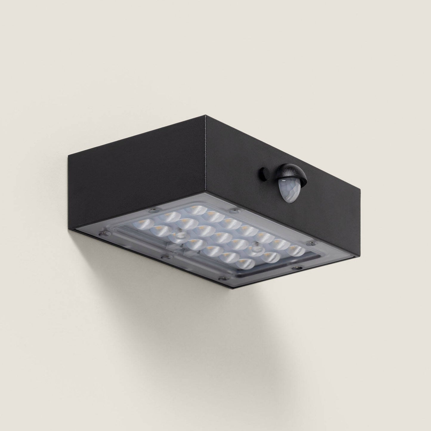 Aplique de Pared Exterior LED 3W Iluminación Doble Cara con Sensor PIR Karl Solar