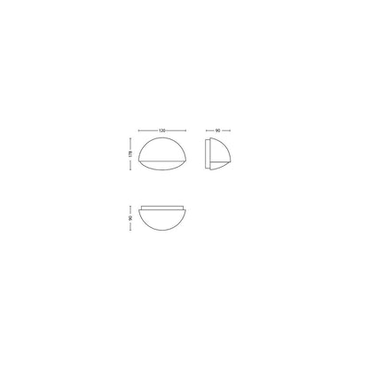 Aplique de Pared Exterior LED 3W PHILIPS Dust