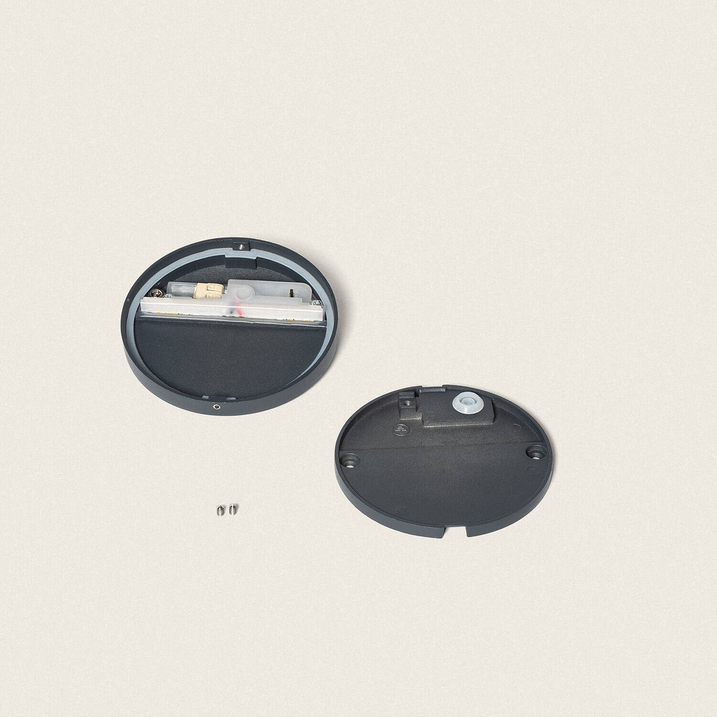 Aplique de Pared Exterior LED 3W Superficie Circular Jade