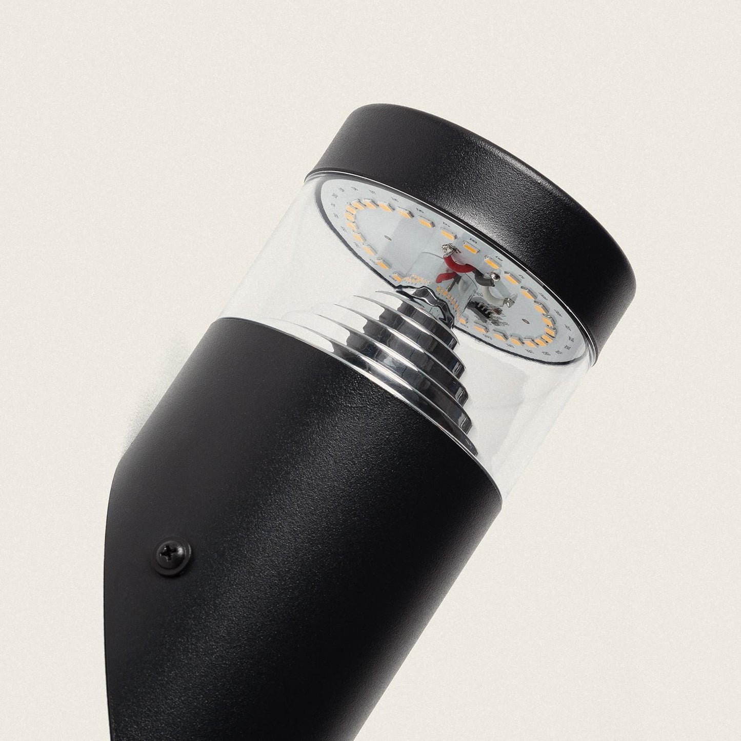 Aplique de Pared Exterior LED 5W de Acero Inoxidable Inti Black
