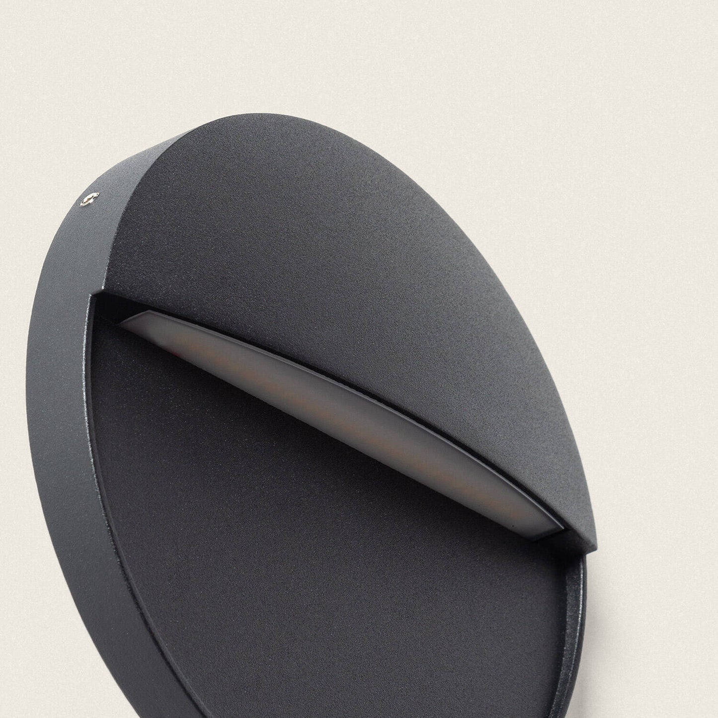 Aplique de Pared Exterior LED 6.5W CCT Seleccionable Aluminio Superficie Circular Jade
