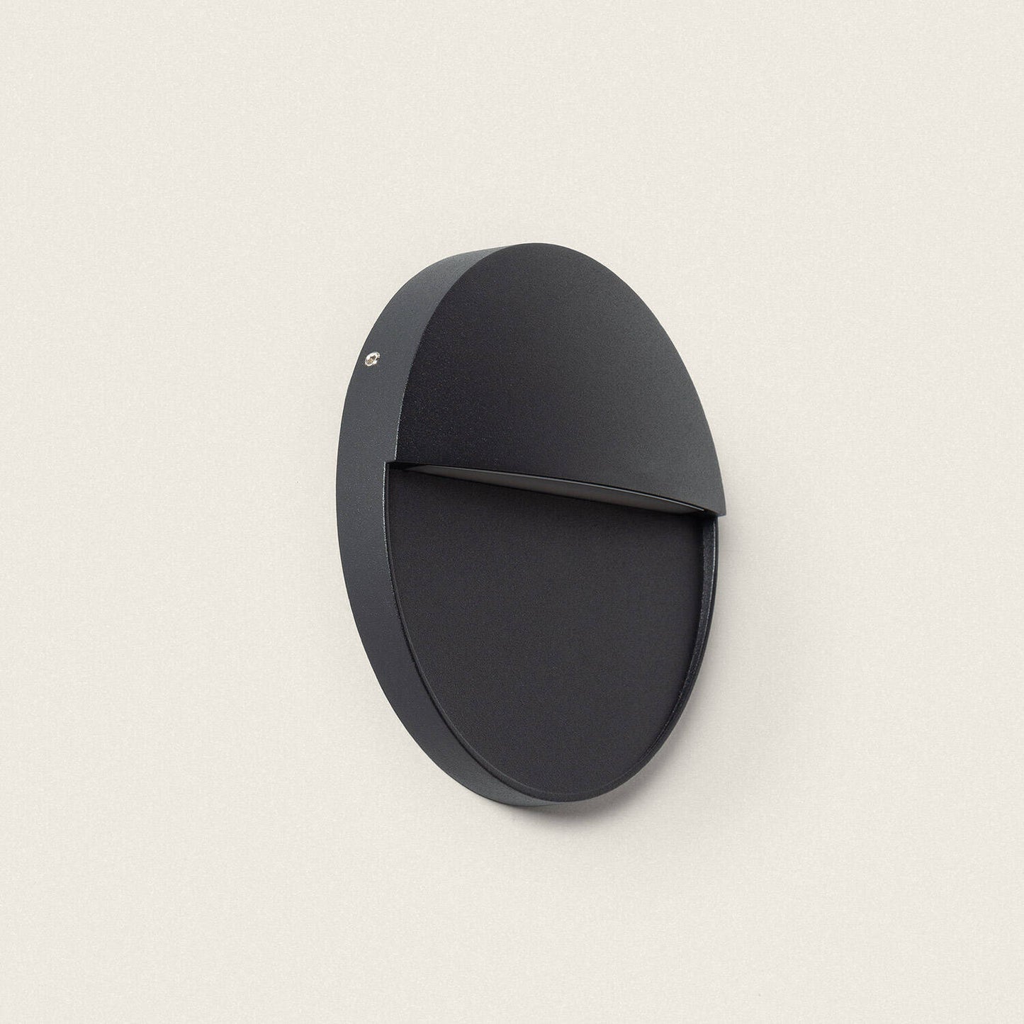 Aplique de Pared Exterior LED 6.5W CCT Seleccionable Aluminio Superficie Circular Jade