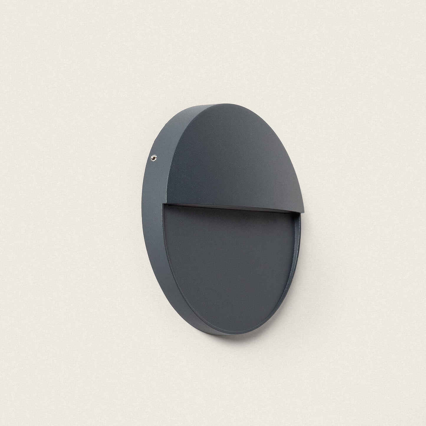 Aplique de Pared Exterior LED 6.5W CCT Seleccionable Aluminio Superficie Circular Jade