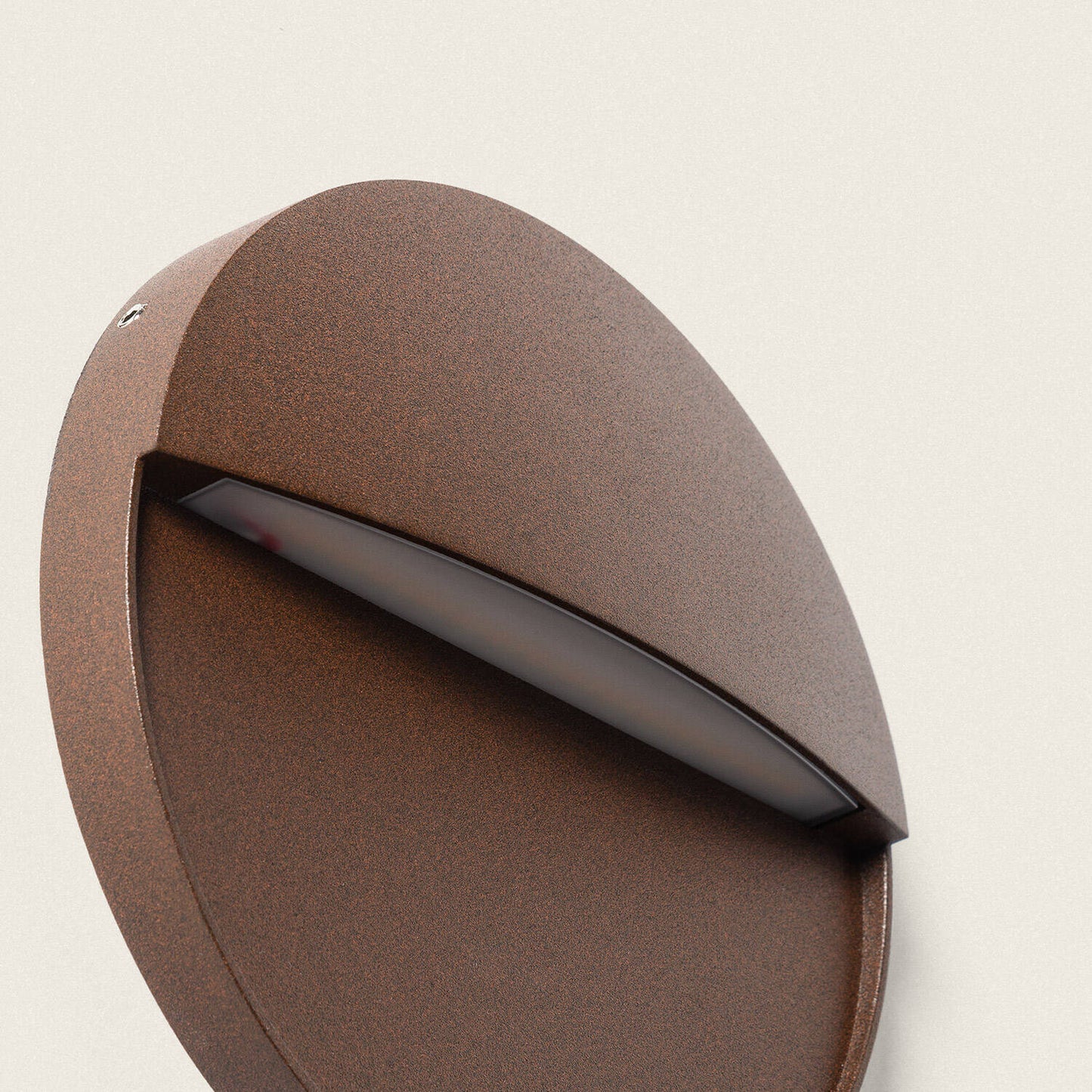 Aplique de Pared Exterior LED 6.5W CCT Seleccionable Aluminio Superficie Circular Jade