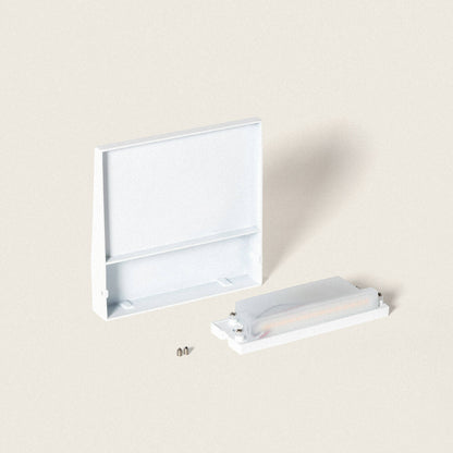 Aplique de Pared Exterior LED 6.5W CCT Seleccionable Aluminio Superficie Cuadrado Jade