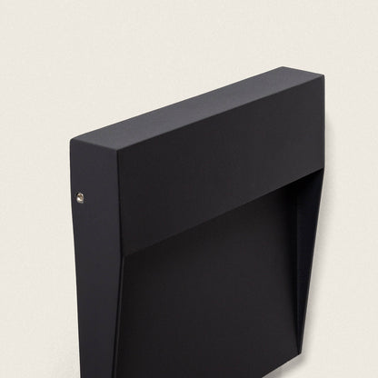 Aplique de Pared Exterior LED 6.5W CCT Seleccionable Aluminio Superficie Cuadrado Jade