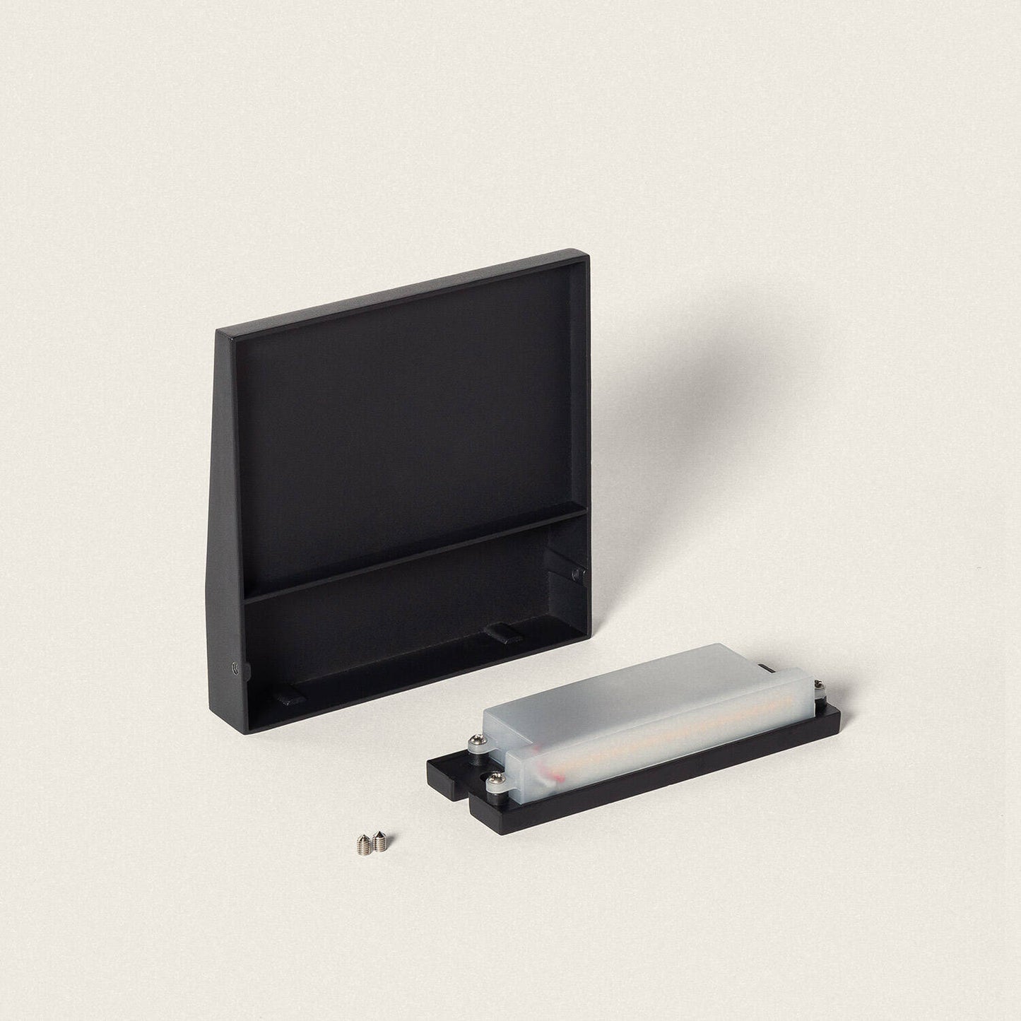 Aplique de Pared Exterior LED 6.5W CCT Seleccionable Aluminio Superficie Cuadrado Jade