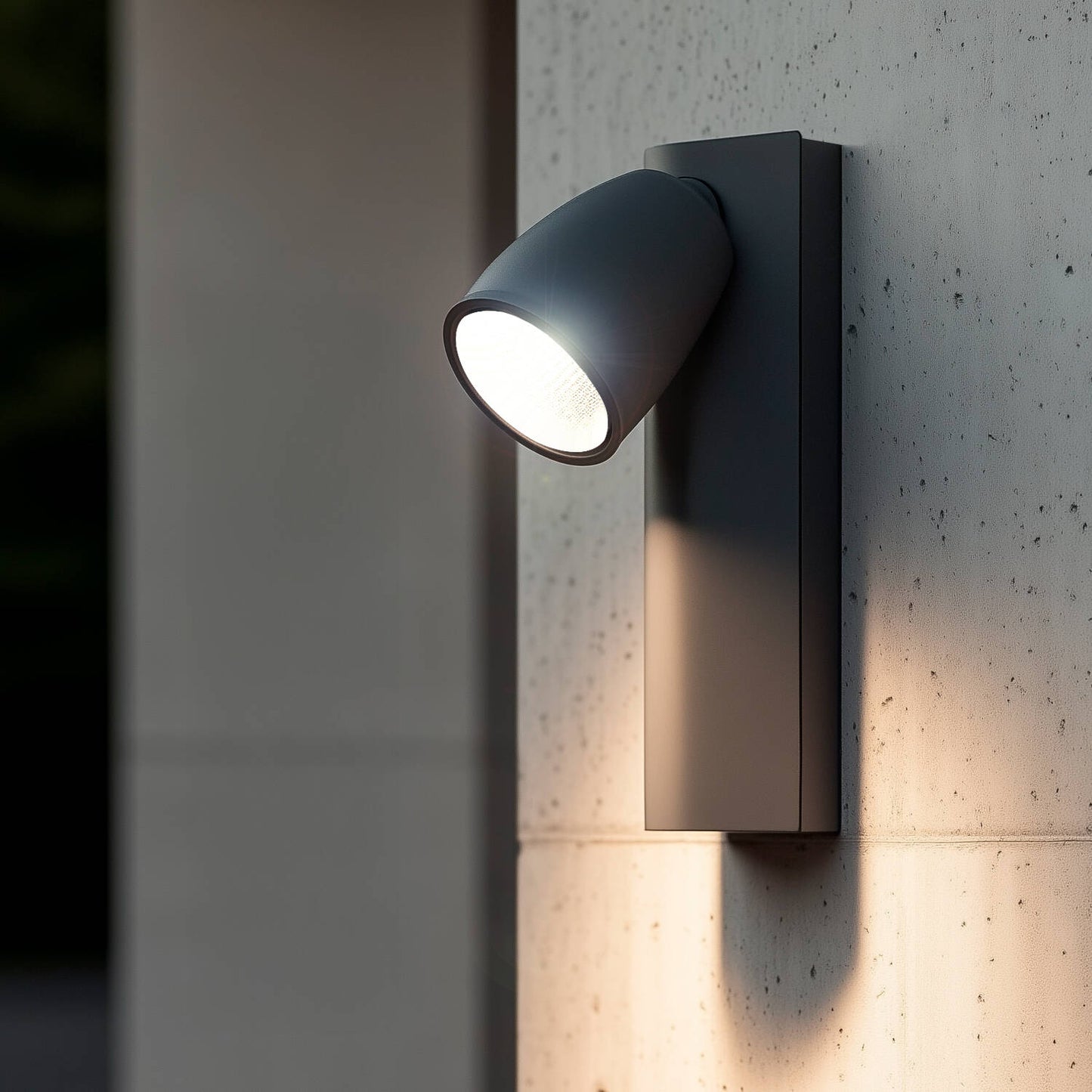 Aplique de Pared Exterior LED 6W Aluminio Abel