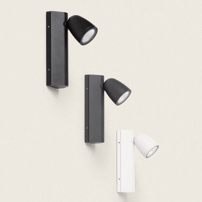 Aplique de Pared Exterior LED 6W Aluminio Abel