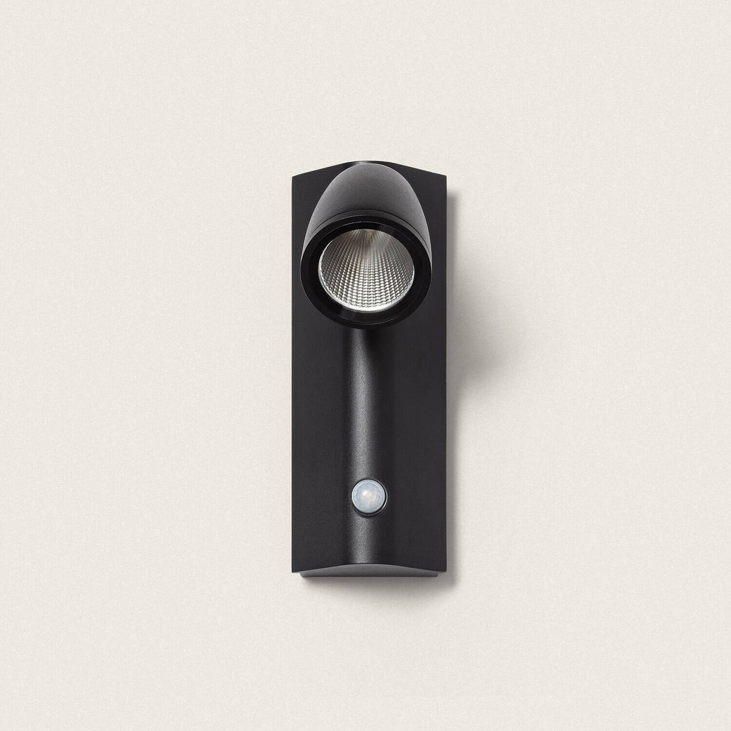 Aplique de Pared Exterior LED 6W Aluminio con Detector de Movimiento Abel