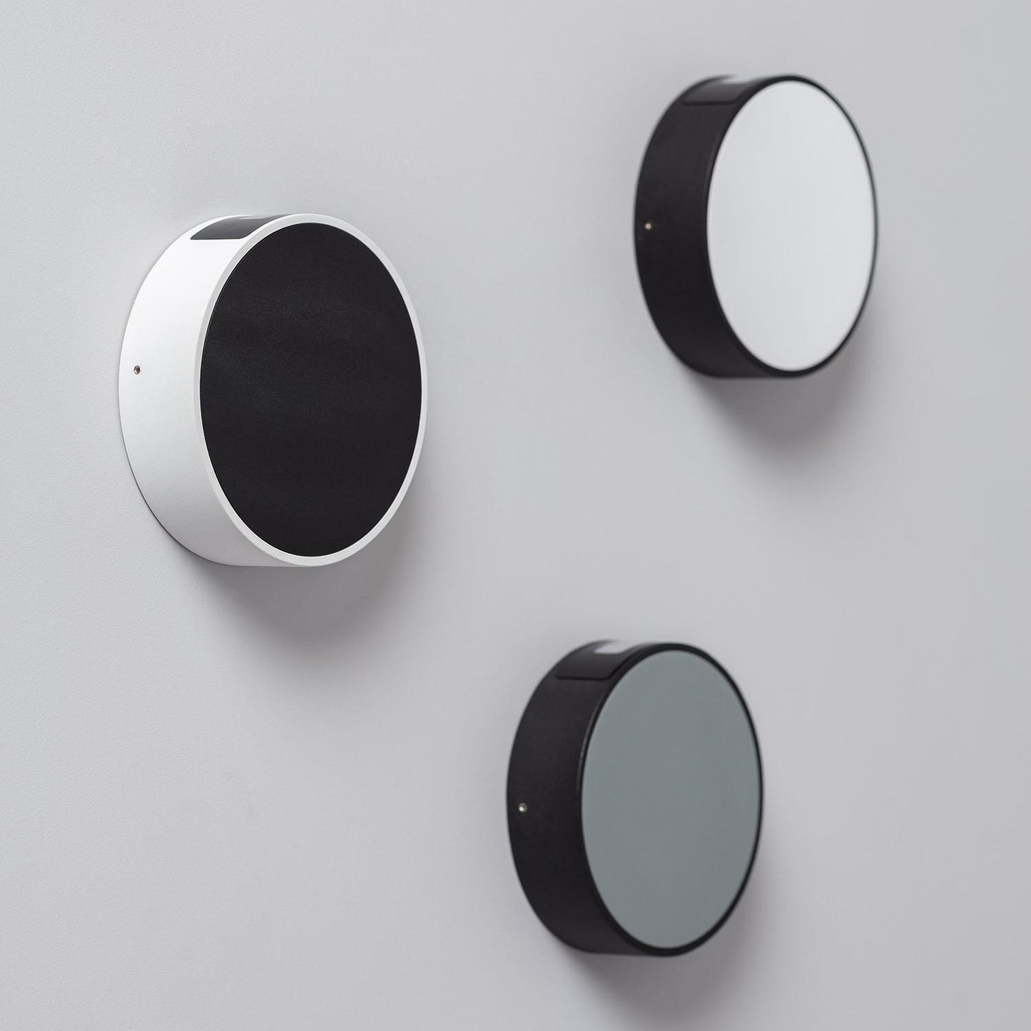 Aplique de Pared Exterior LED 6W Aluminio Crono Gris