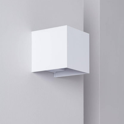 Aplique de Pared Exterior LED 6W Aluminio Iluminación Doble Cara Eros